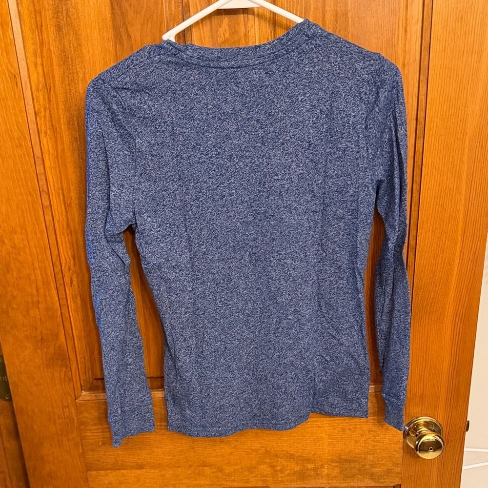 Abercrombie Kids Heathered Blue Top - Picture 4 of 5